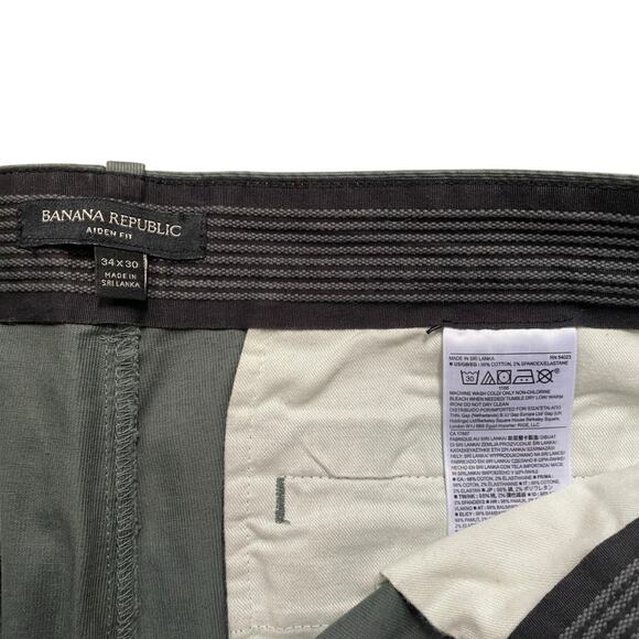 Banana Republic Kentfield Linen Pants - 34x30 - Picture 3 of 4